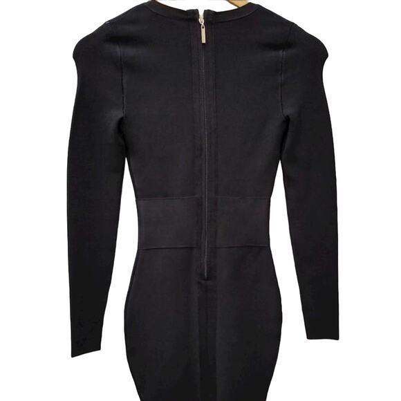 Marciano NWT Black XXS Bandage Bodycon Mini Dress - Picture 3 of 12